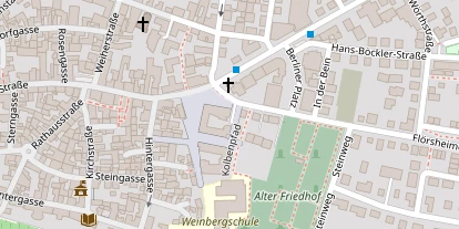 Geschäft Wiesbaden auf Satellitenbild
