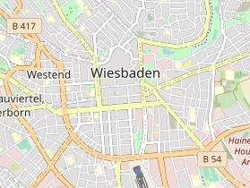 Geschäft Wiesbaden auf Karte
